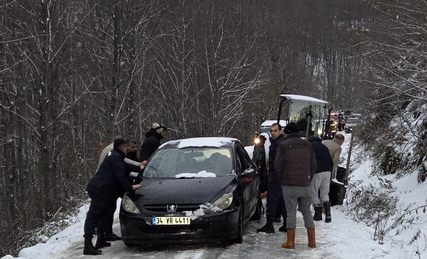 Teşvikiye Delmece Yaylası Yolunda Mahsur Kalan 35 Kişi Güvenle Kurtarıldı
