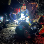 ÇİFTLİKKÖY İTFAİYESİ’NDEN GECEYARISI KURTARMA OPERASYONU