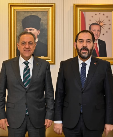 İl Genel Meclis Başkanı Hasan Soygüzel’den Vali Dr. Ahmet Hamdi Usta’ya Hayırlı Olsun Ziyareti