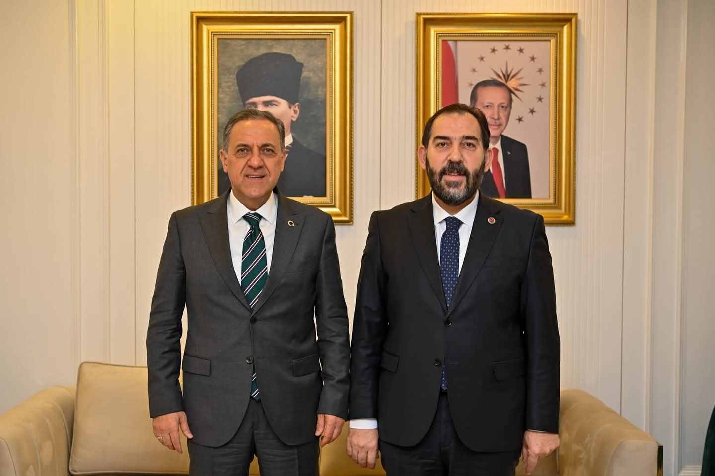 İl Genel Meclis Başkanı Hasan Soygüzel’den Vali Dr. Ahmet Hamdi Usta’ya Hayırlı Olsun Ziyareti