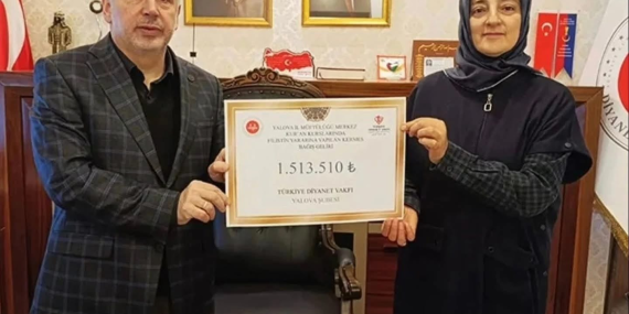 Yalova’da Kur’an Kurslarından Gazze’ye Umut Köprüsü: 1,5 Milyon TL’yi Aşan Büyük Dayanışma
