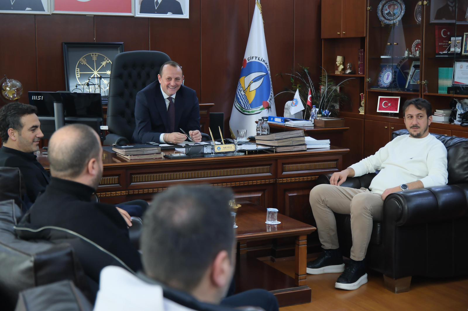 BAŞKAN YELE, “ÇİFTLİKKÖY, YALOVA’DA SPORUN PARLAYAN YILDIZI”