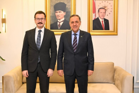 Yalova İdare Mahkemesi Başkanı Osman Kaba’dan Vali Dr. Ahmet Hamdi Usta’ya Hayırlı Olsun Ziyareti