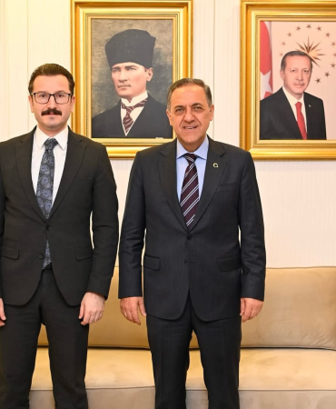 Yalova İdare Mahkemesi Başkanı Osman Kaba’dan Vali Dr. Ahmet Hamdi Usta’ya Hayırlı Olsun Ziyareti