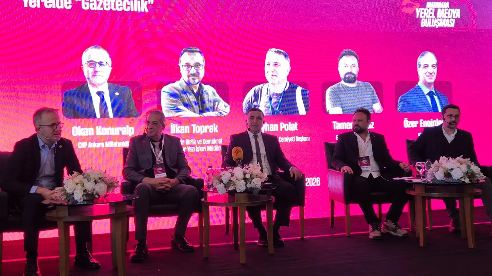 Tekirdağ’da Marmara Yerel Medya Buluşması: Basın Özgürlüğü ve Yerel Medyanın Geleceği Masaya Yatırıldı