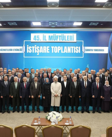 45. İl Müftüleri İstişare Toplantısı Başladı: Yalova İl Müftüsü İlyas Yılmaztürk de Katılıyor