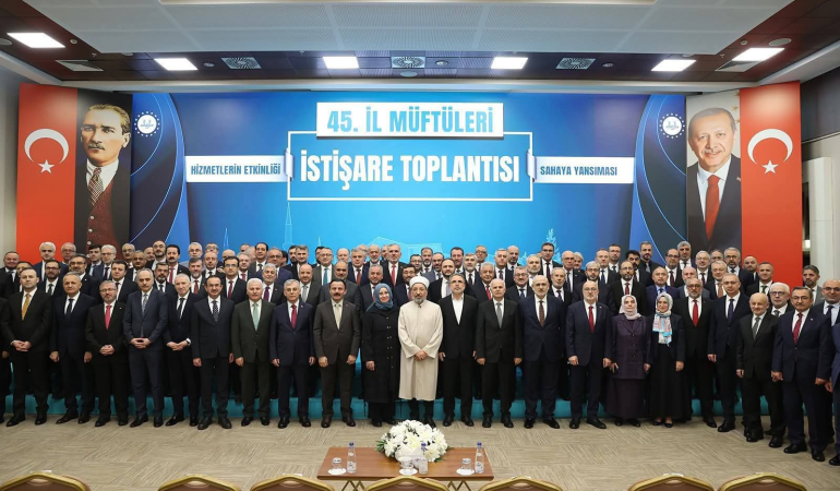 45. İl Müftüleri İstişare Toplantısı Başladı: Yalova İl Müftüsü İlyas Yılmaztürk de Katılıyor 1 45. İl Müftüleri İstişare Toplantısı Başladı: Yalova İl Müftüsü İlyas Yılmaztürk de Katılıyor