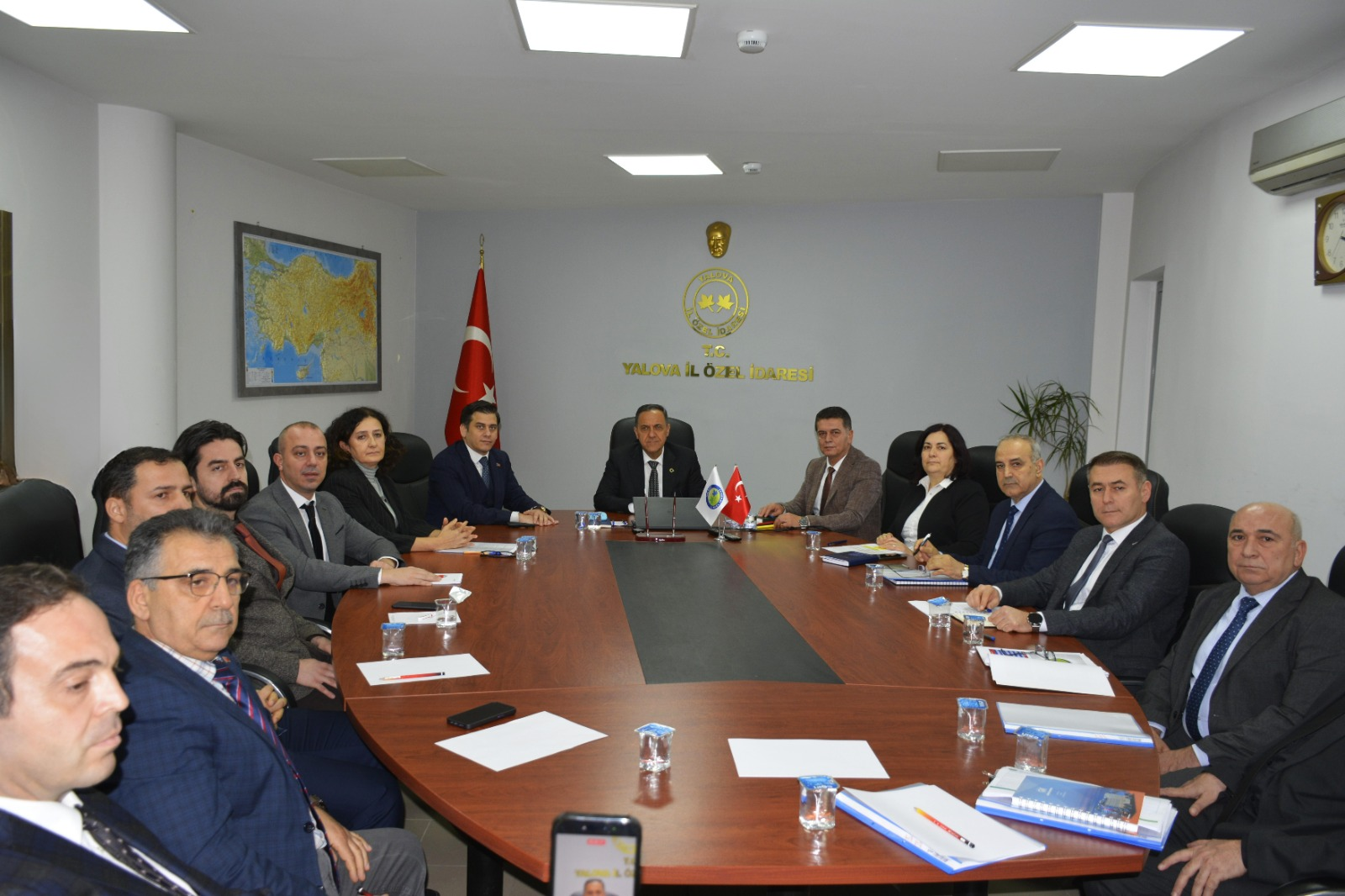 Yalova Valisi Dr. Ahmet Hamdi Usta’dan İl Özel İdaresine Ziyaret