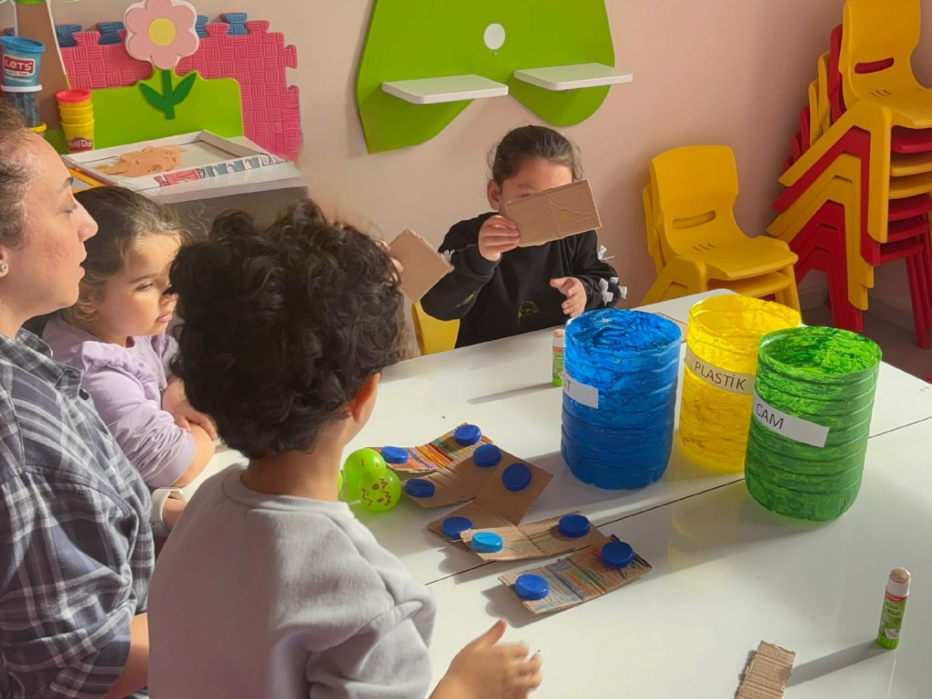 ADEM Oyun Odası’nda Çocuklara Sıfır Atık Bilinci Aşılandı