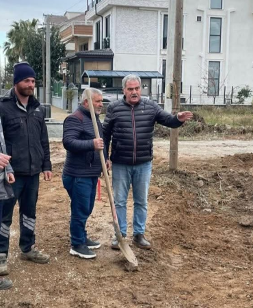 Teşvikiye’de Altyapı ve Yol Çalışmaları Aralıksız Sürüyor