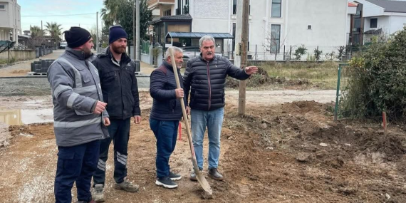 Teşvikiye’de Altyapı ve Yol Çalışmaları Aralıksız Sürüyor