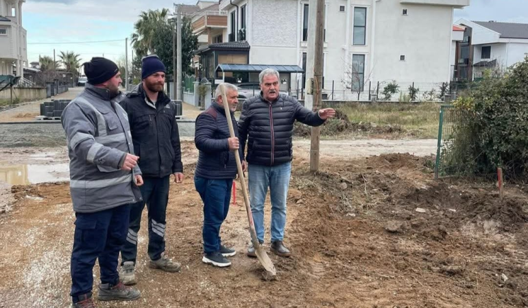 Teşvikiye’de Altyapı ve Yol Çalışmaları Aralıksız Sürüyor