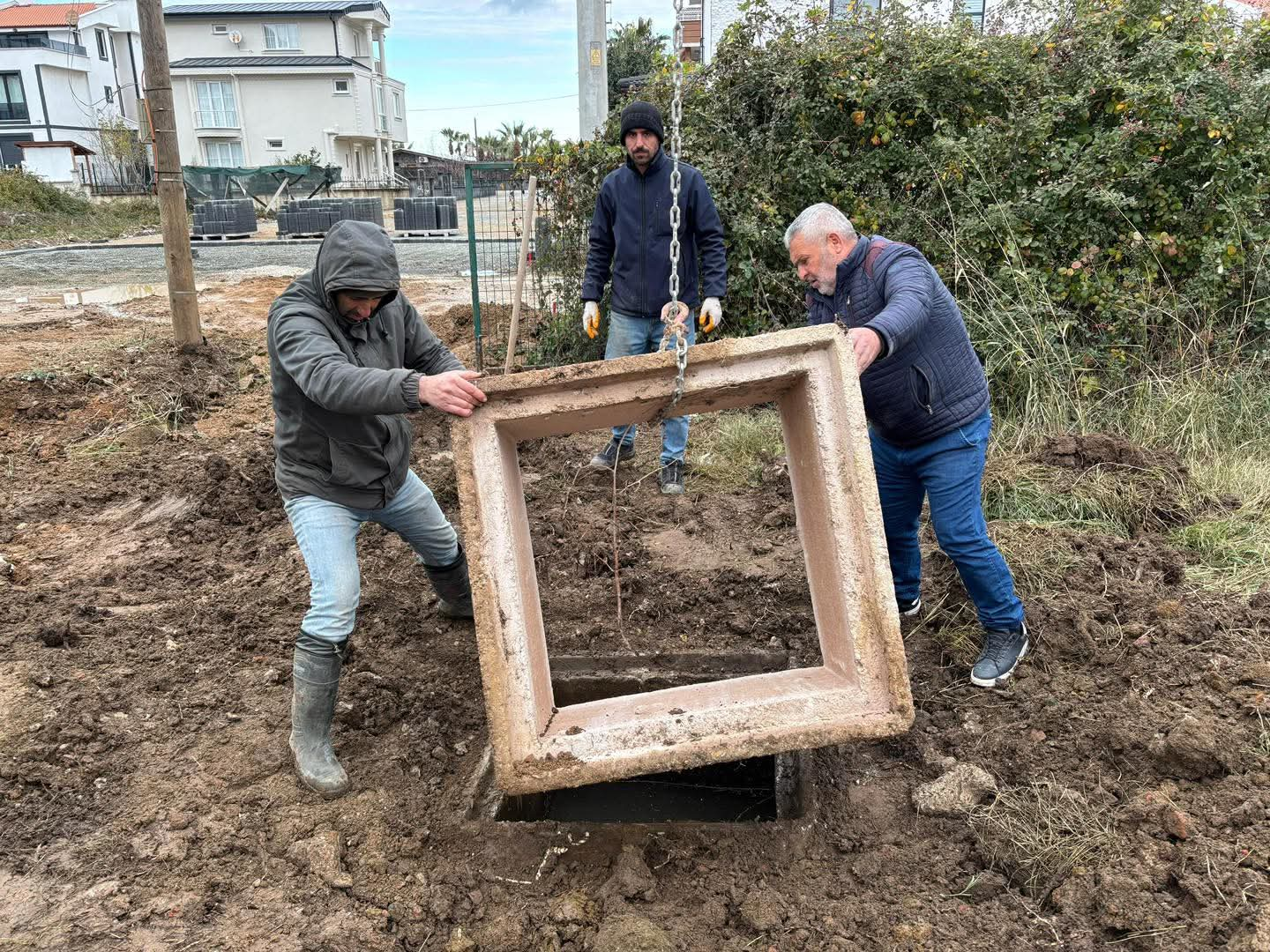 Teşvikiye’de Altyapı ve Yol Çalışmaları Aralıksız Sürüyor
