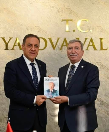 MHP Yalova İl Teşkilatından Vali Dr. Ahmet Hamdi Usta’ya Tebrik Ziyareti