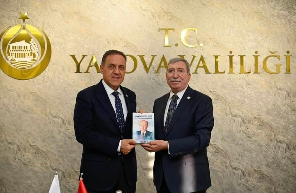 MHP Yalova İl Teşkilatından Vali Dr. Ahmet Hamdi Usta’ya Tebrik Ziyareti