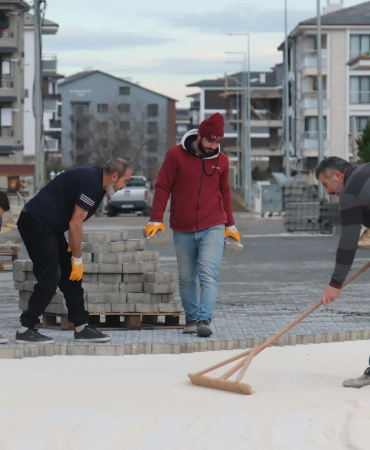 ÇİFTLİKKÖY’DE ALTYAPI ÇALIŞMALARI TÜM HIZIYLA SÜRÜYOR