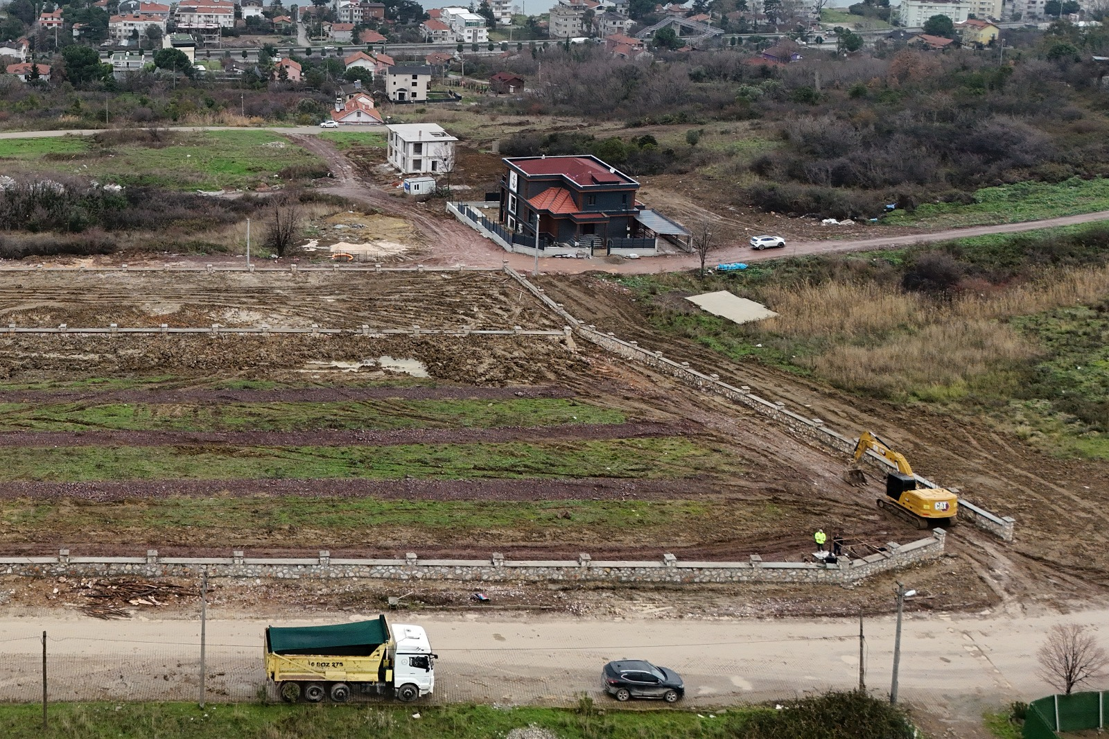 ÇİFTLİKKÖY’DE MESİRE ALANINDA HUMMALI ÇALIŞMA