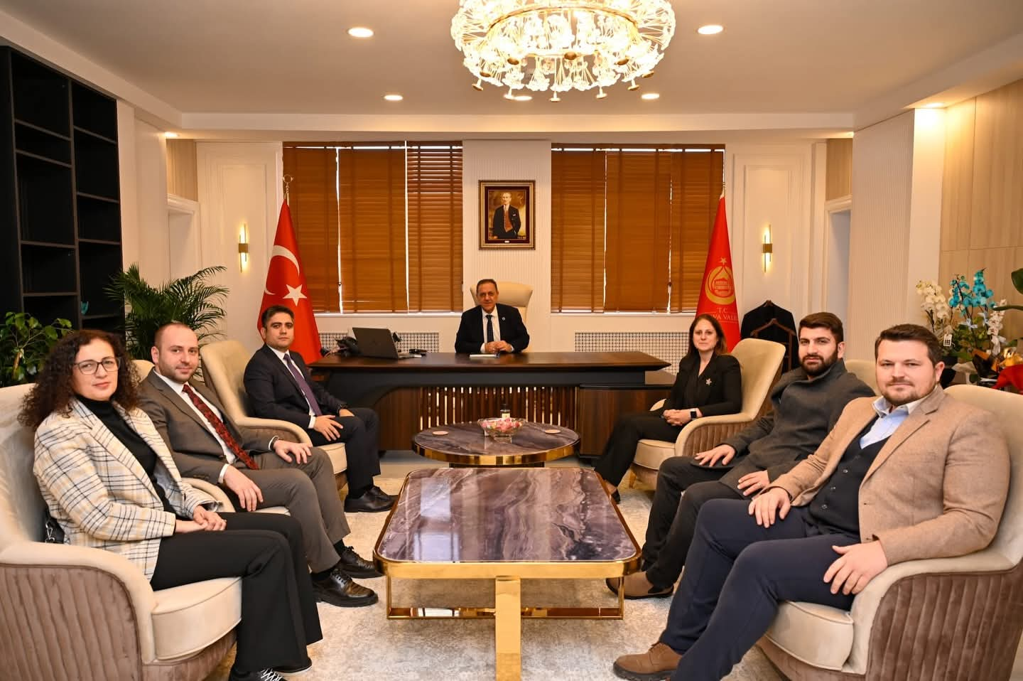 Yalova Valisi Dr. Ahmet Hamdi Usta’dan Baro Başkanlığına Teşekkür