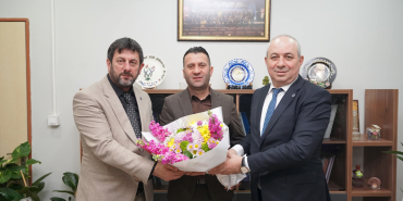 YTSO’dan Yalova Esnaf ve Sanatkârlar Odası Başkanı Aydın Kacir’e Hayırlı Olsun Ziyareti