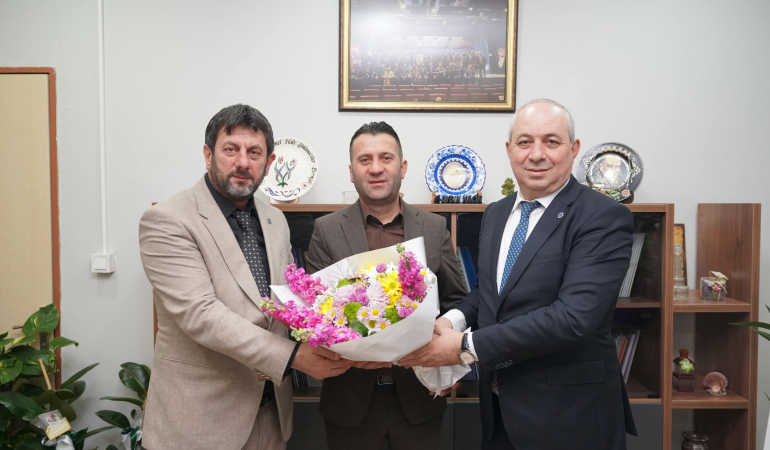 YTSO’dan Yalova Esnaf ve Sanatkârlar Odası Başkanı Aydın Kacir’e Hayırlı Olsun Ziyareti