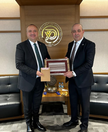 Avni Kurt’tan YTSO’ya Anlamlı Ziyaret: Sürdürülebilir Kalkınma ve İş Birliği Vurgusu