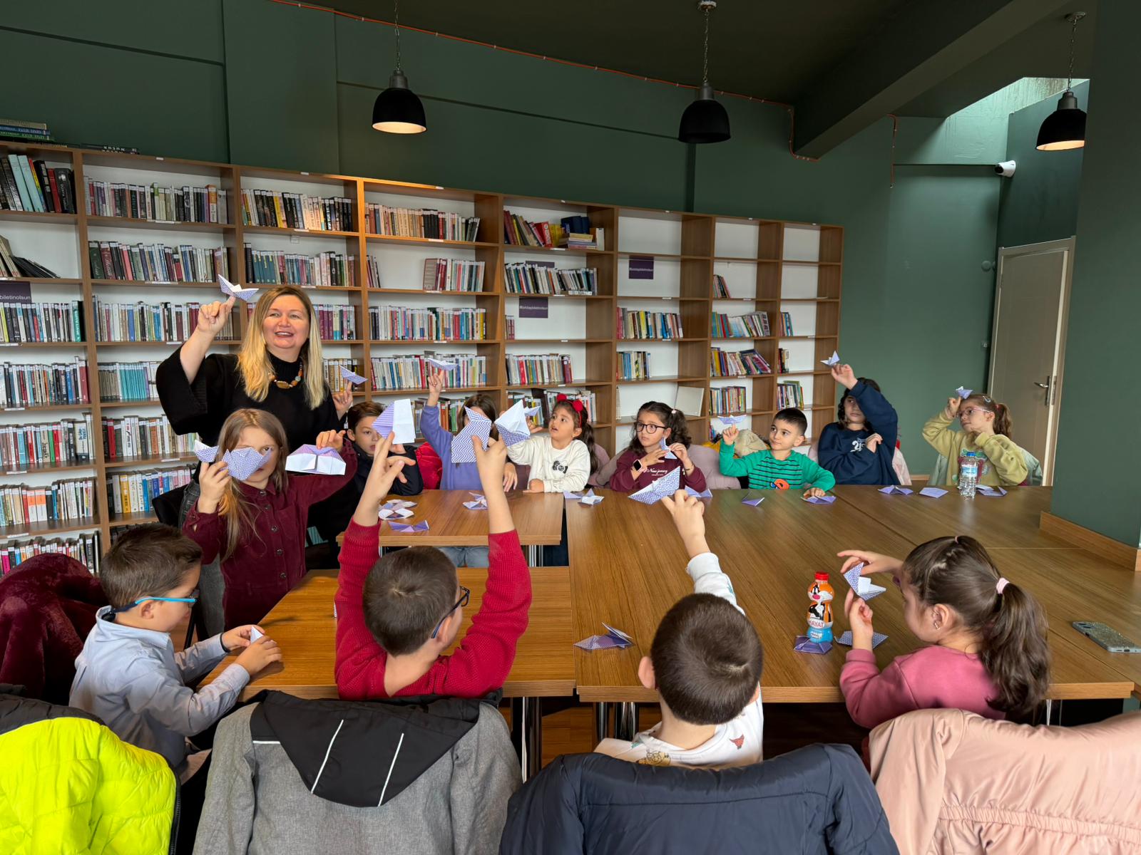 KENT KÜTÜPHANESİNDE İLK ETKİNLİK GERÇEKLEŞTİRİLDİ