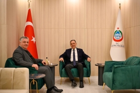BAŞKAN GÜREL’DEN VALİ USTA’YA HAYIRLI OLSUN ZİYARETİ