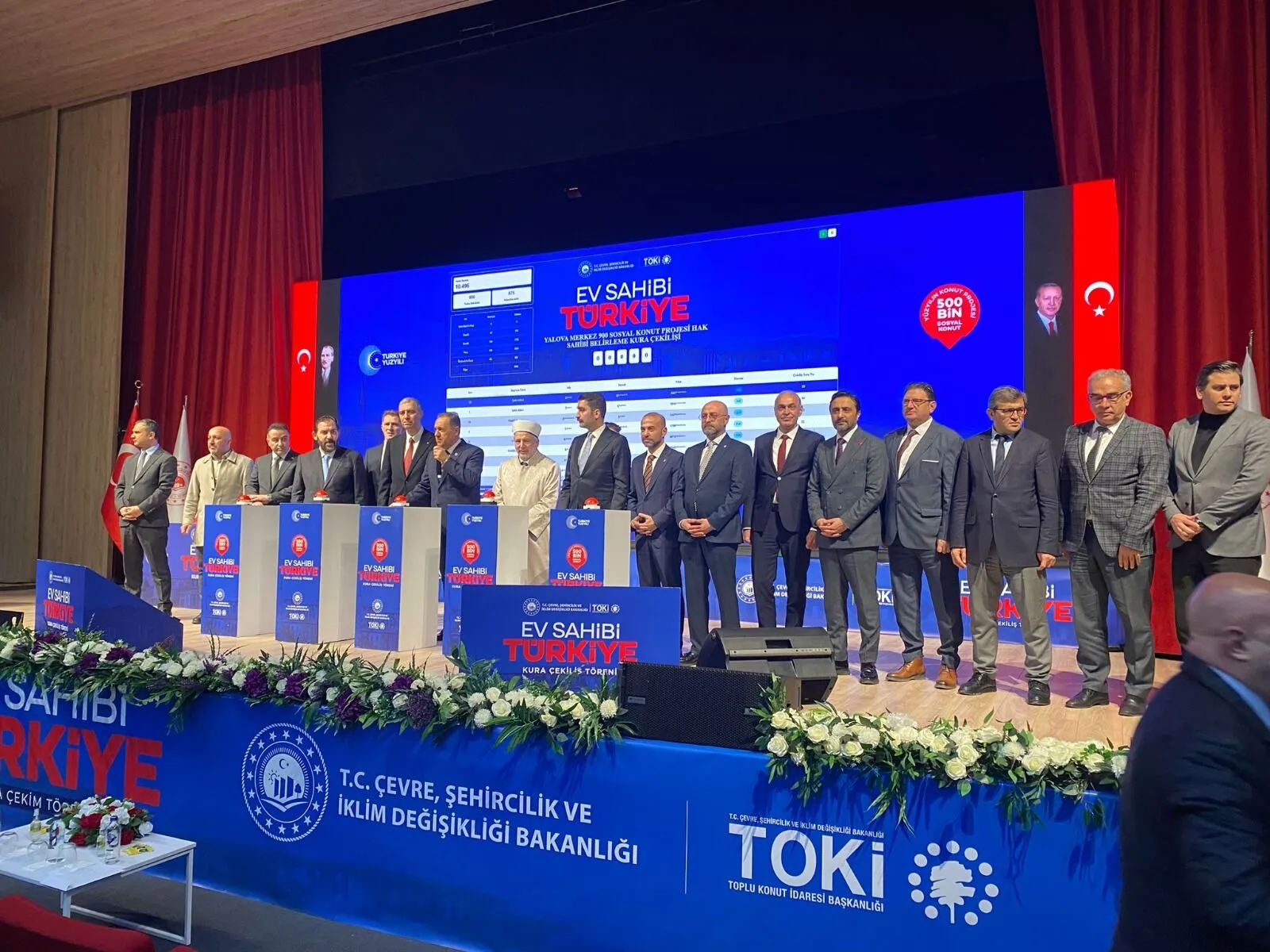 Yalova’da 500 Bin Sosyal Konut Kuraları Çekildi: TOKİ’den 6 Milyar Liralık Dev Yatırım