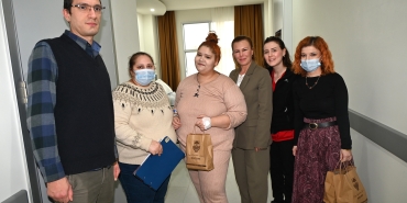 YALOVA BELEDİYESİ’NDEN YILIN İLK HASTANE ZİYARETLERİ  