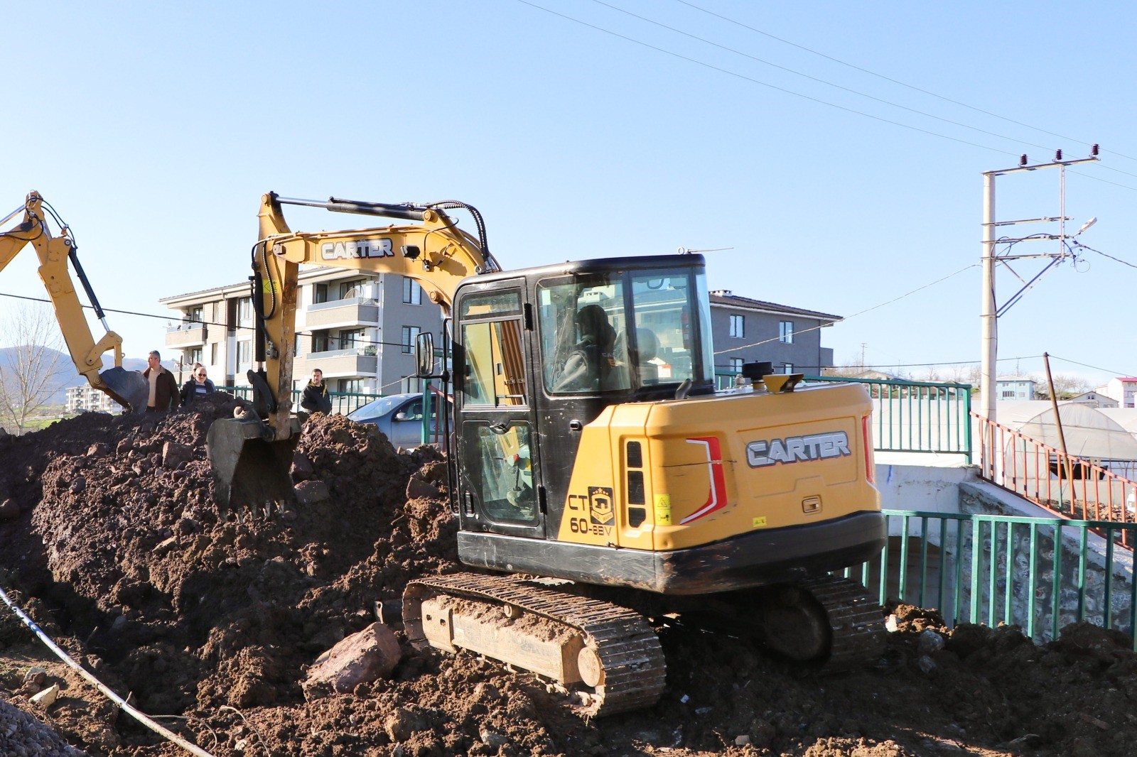 500 EVLER MAHALLESİ’NDE SU HATTI YENİLENİYOR