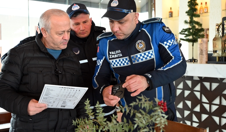 Yalova’da Zabıta Harekete Geçti: Kuver ve Servis Ücretine Sıkı Denetim