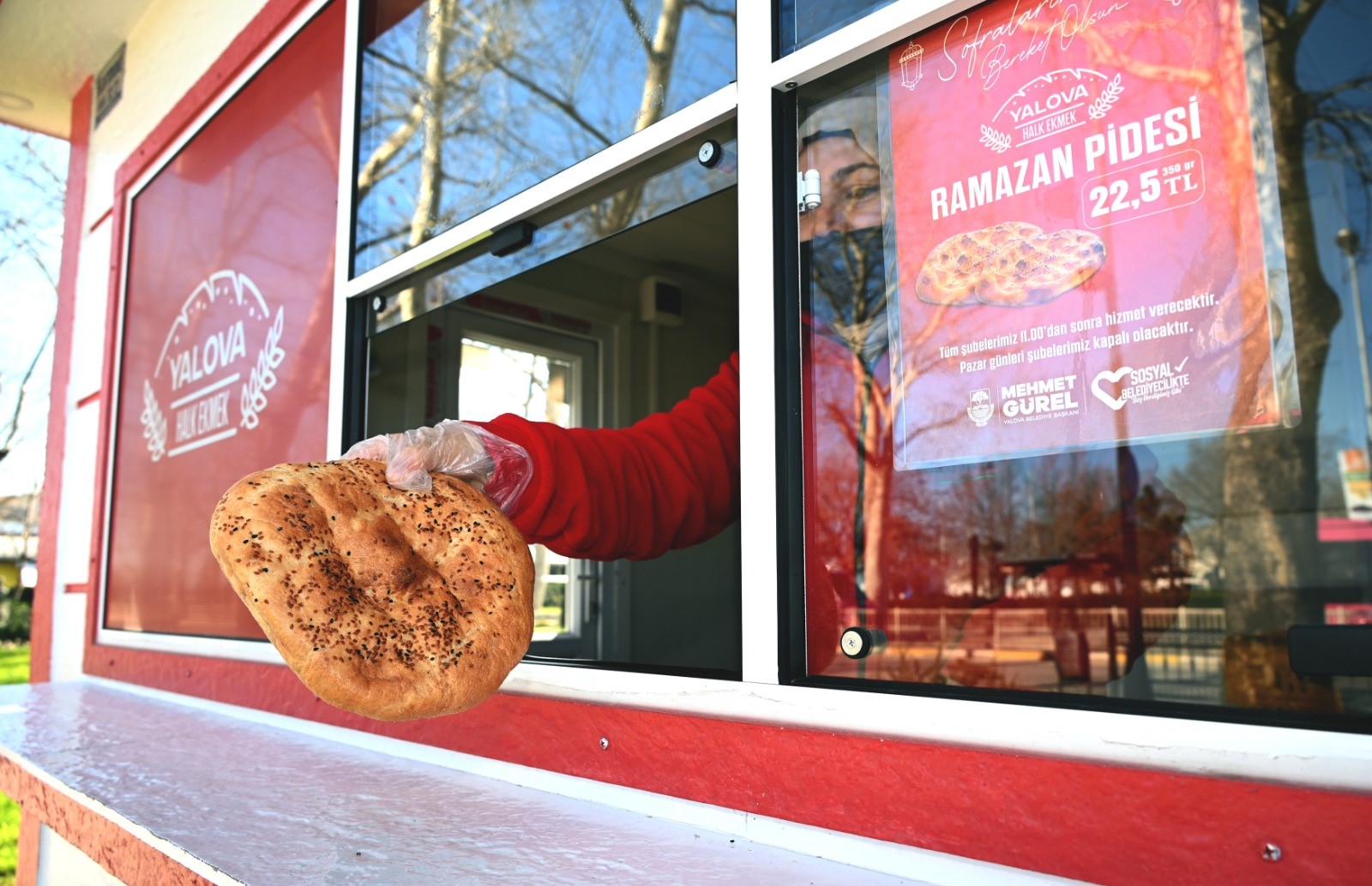 HALK EKMEK SATIŞ NOKTALARINDA UYGUN FİYATLI RAMAZAN PİDESİ SATIŞLARI BAŞLADI 5 HALK EKMEK SATIŞ NOKTALARINDA UYGUN FİYATLI RAMAZAN PİDESİ SATIŞLARI BAŞLADI