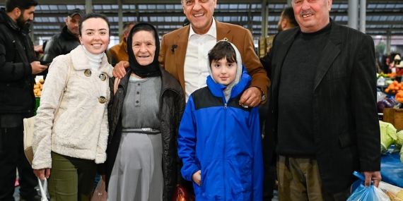 Yalova Valisi Dr. Ahmet Hamdi Usta’dan Kapalı Pazar Yeri Ziyareti