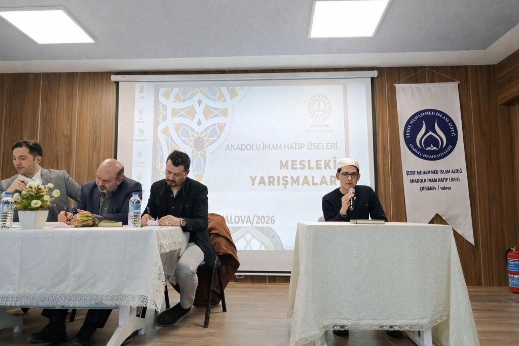 Yalova’da İmam Hatip Liseleri Mesleki Yarışmaları İl Finali Coşkuyla Gerçekleştirildi
