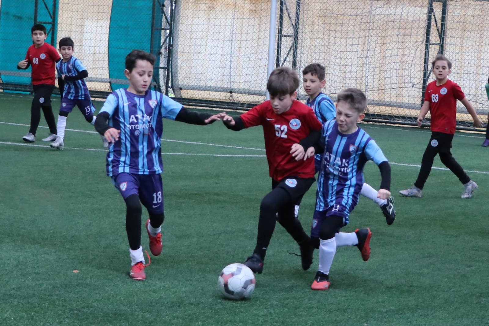 ÇİFTLİKKÖY’DE GELECEĞİN YILDIZLARI BULUŞTU