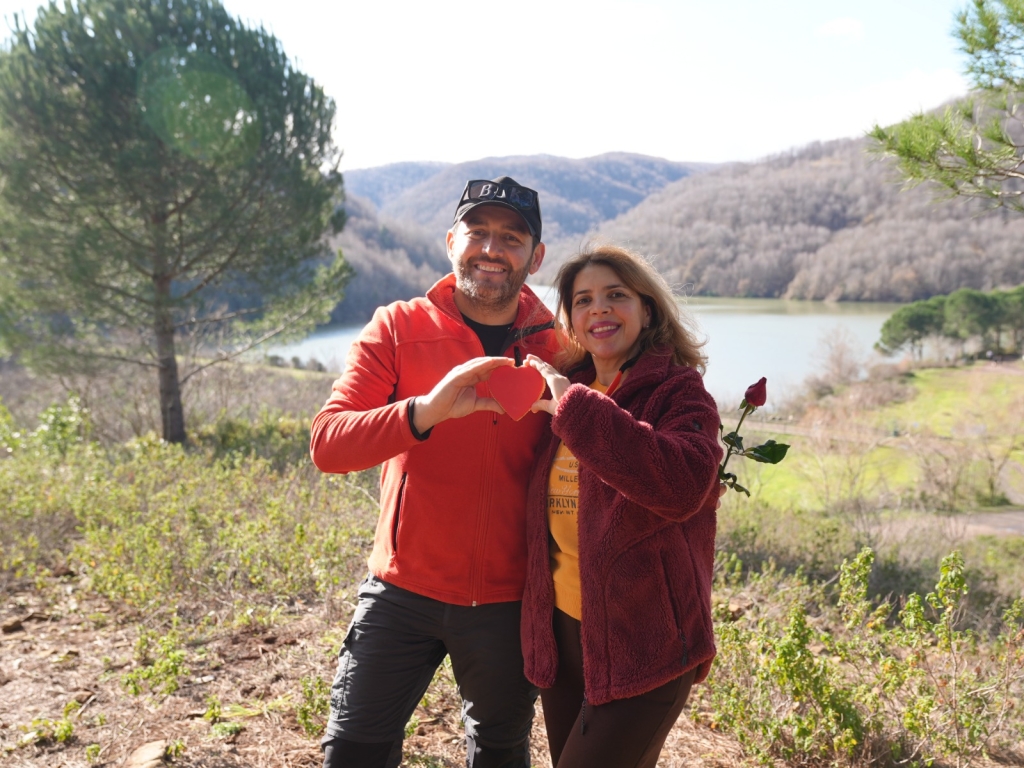 SEVGİLİLER GÜNÜ'NDE DOĞADA ANLAMLI ETKİNLİK