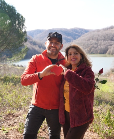 SEVGİLİLER GÜNÜ'NDE DOĞADA ANLAMLI ETKİNLİK