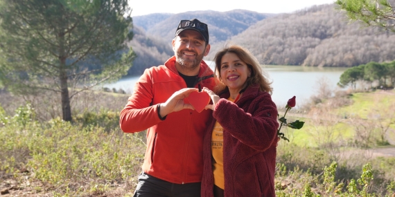 SEVGİLİLER GÜNÜ'NDE DOĞADA ANLAMLI ETKİNLİK