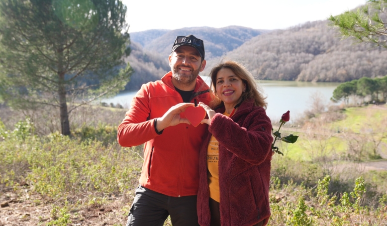 SEVGİLİLER GÜNÜ'NDE DOĞADA ANLAMLI ETKİNLİK