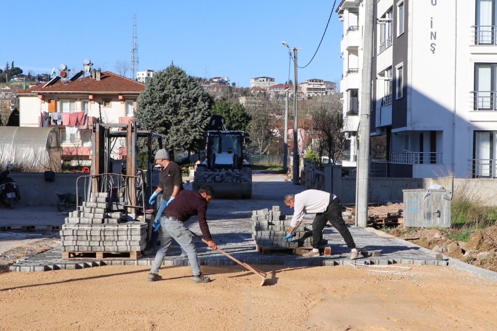ÇİFTLİKKÖY’DE ALTYAPI ÇALIŞMALARI HIZ KESMİYOR