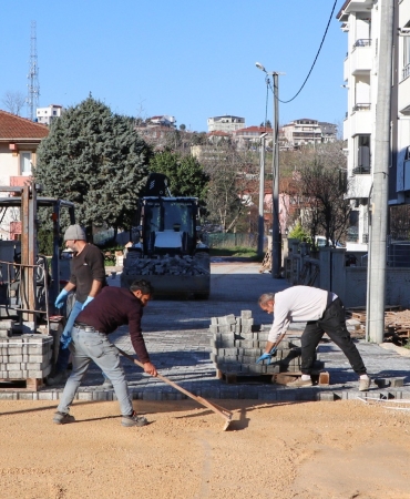 ÇİFTLİKKÖY’DE ALTYAPI ÇALIŞMALARI HIZ KESMİYOR