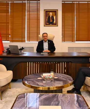 Yalova İl Tarım ve Orman Müdürü İlmeç ile Başhekim Ergenç’ten Vali Usta’ya Hayırlı Olsun Ziyareti