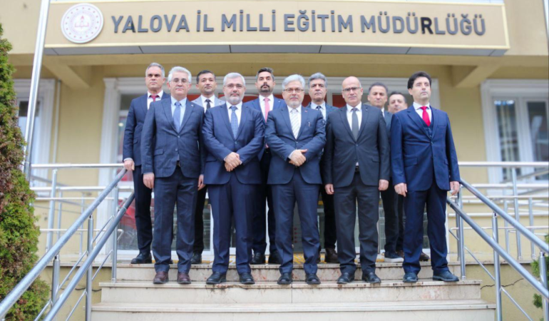 Bakan Yardımcısı Yelkenci’den Yalova İl Millî Eğitim Müdürlüğüne Ziyaret