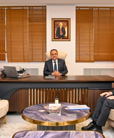 Marmaragaz Yalova İl Müdürü Fatih Er’den Vali Dr. Ahmet Hamdi Usta’ya Hayırlı Olsun Ziyareti