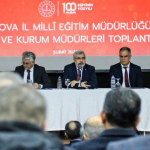 2025-2026 Eğitim Öğretim Yılı İkinci Dönem Başı Okul/Kurum Müdürleri Toplantısı Yapıldı