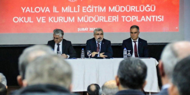2025-2026 Eğitim Öğretim Yılı İkinci Dönem Başı Okul/Kurum Müdürleri Toplantısı Yapıldı