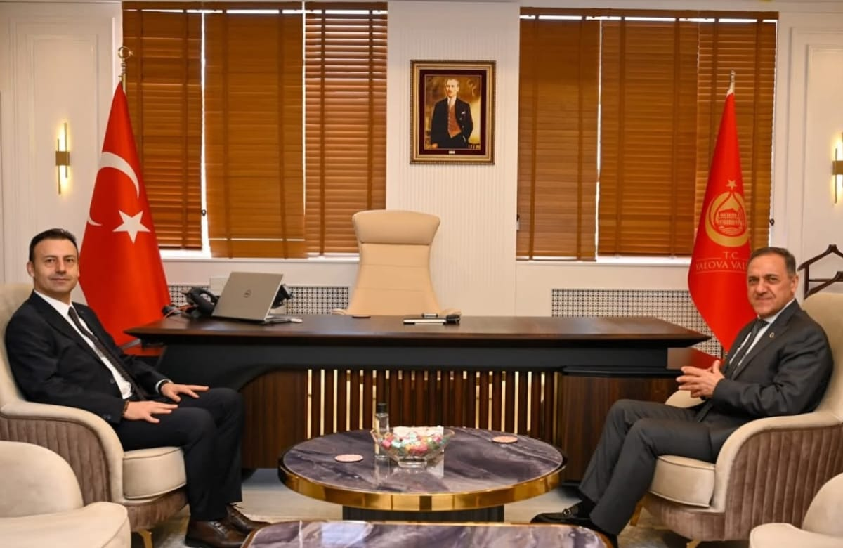 UEDAŞ ve YTSO Heyetinden Yalova Valisi Dr. Ahmet Hamdi Usta’ya Hayırlı Olsun Ziyareti