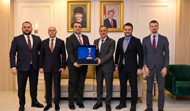 UEDAŞ Üst Yönetiminden Yalova Valisi Dr. Ahmet Hamdi Usta’ya Hayırlı Olsun Ziyareti