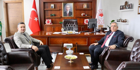 Emekli Vali Yardımcısı Mehmet Bahattin Atçı’dan İl Müdürlüğüne Veda Ziyareti