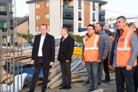 ÇİFTLİKKÖY’DE YENİ SU DEPOSU İNŞAATI SON HIZLA SÜRÜYOR